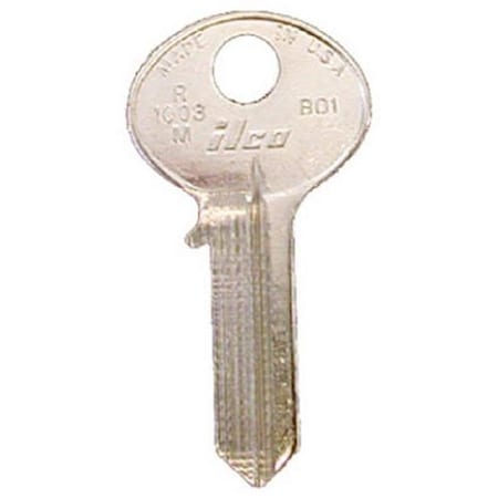 Dormakaba Kaba BO1-R1003M Bommer Mailbox Key Blank; Pack of 10 172064